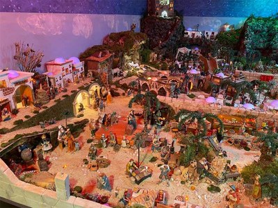 El Beln de Navidad en homenaje del tudense Mingos Mndez Rodrguez