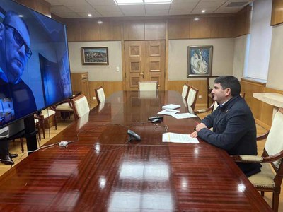 Pedro Blanco confirma al Ayuntamiento de Tui el inters del Gobierno en colaborar en la puesta en valor de la Catedral con motivo de la conmemoracin de su 800 aniversario