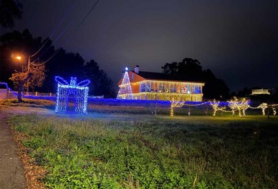 Esplendor Navideo Ilumina A Gndara en A Guarda: Una Casa Transformada en un Sueo de Luces y Magia