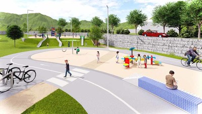 Est en ejecucin la nueva rea ldico recreativa en Chans do Carrasco