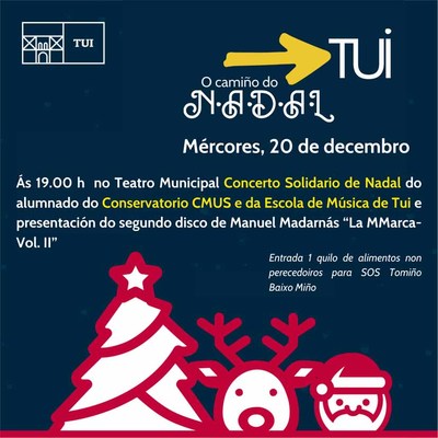 Concierto Navideo Solidario este mircoles en Tui