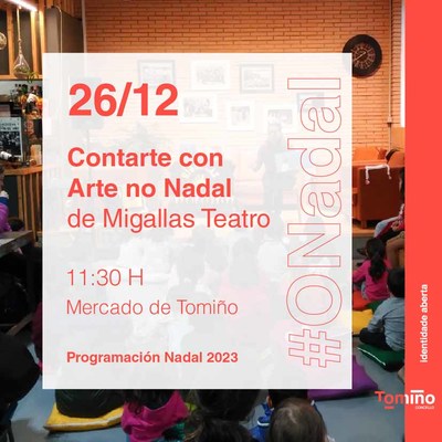 La navidad llega al Mercado de Tomio con un espectculo para la chiquillera