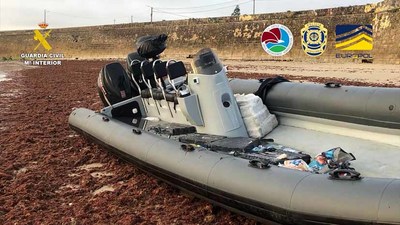 Desarticulado el Clan de Los Piturros responsable de la descarga de 2 toneladas de cocana en aguas lusas