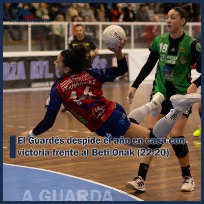  El Guards despide el ao en casa con victoria frente al Beti-Onak (22-20)