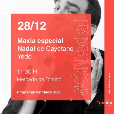 A maxia do Nadal chega ao Mercado de Tomio