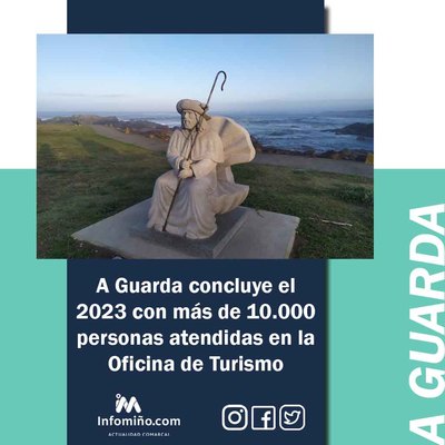 A Guarda concluye el 2023 con ms de 10.000 personas atendidas en la Oficina de Turismo
