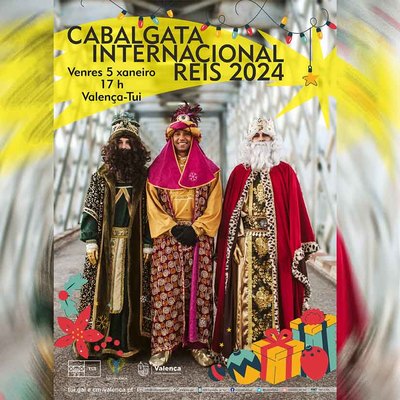 Los reyes magos llegan este viernes a la Eurociudad Tui-Valenca