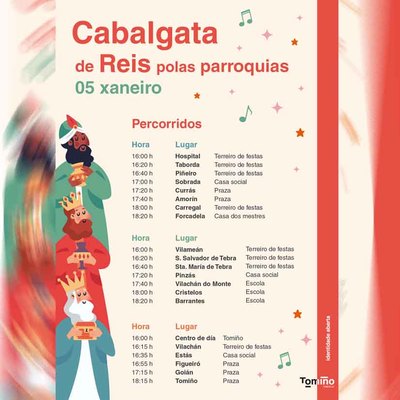 Tomio se prepara para la llegada de los Reyes Magos de Oriente