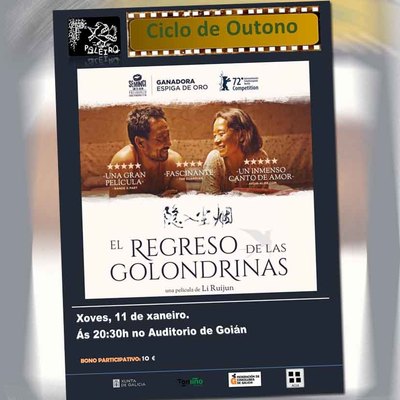 A pelcula chinesa O Regreso Das Andorias, no Cineclub Poleiro