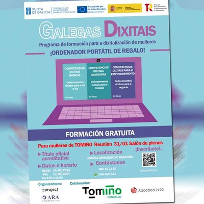 Tomio acoge una nueva edicin del programa Galegas Dixitais