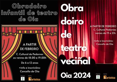 Oia abre a inscricin para o obradoiro de teatro vecial deste ano