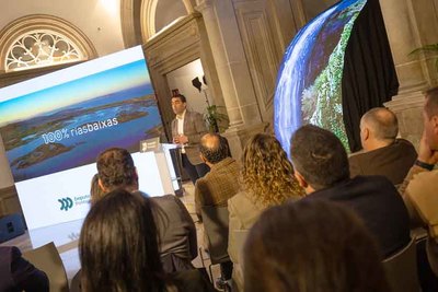 Luis Lpez avanza 100 % Ras Baixas, a campaa coa que a Deputacin promocionar a provincia como destino turstico coa auga como gran protagonista