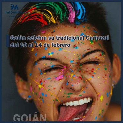 Goin celebra su tradicional Carnaval del 10 al 14 de febrero