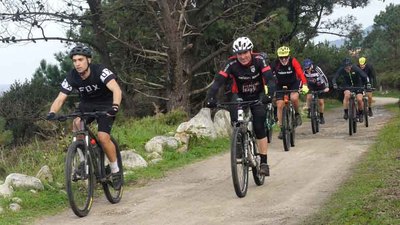 La XII BTT Chourizada de Oia volvi a ser un xito