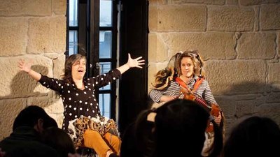 Vero Rilo y Sonsoles Penadique presentan este viernes en Tui el espectculo de narracin y msica -Triscus Beliscus-