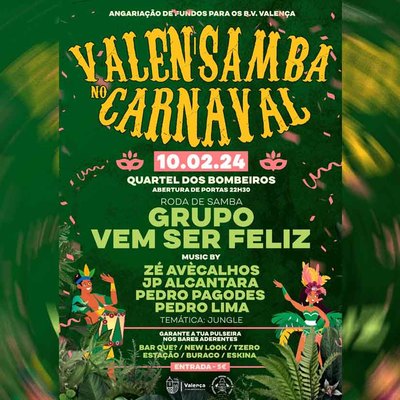 Valena Samba en el Carnaval: Una Noche de Folia