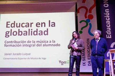 Javier Jurado en Tomio: La msica sirve para construir personas