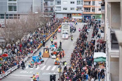 Desfile-Concurso de Entroido en Tui: 800 participantes y 12 comparsas