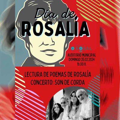 Msica y poesa en el Da de Rosala en O Rosal