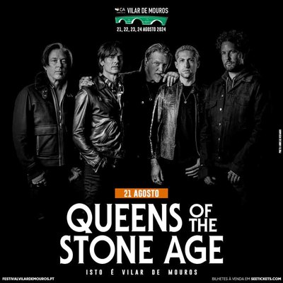 El Festival C.A. Vilar de Mouros anuncia a Queens Of The Stone Age como primer confirmado para 2024