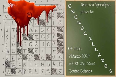 O Centro Goians acolle o sbado 9 de marzo a obra de teatro -Encrucillados-
