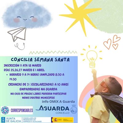 Semana Santa Concilia: Este lunes se cierra el plazo de inscripcin en el Concello da Guarda