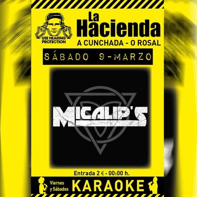 Concierto en Sala La Hacienda: Micalip s en Vivo