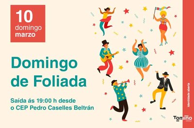 Tomio celebra su Venres de Foliada este domingo 10 de marzo