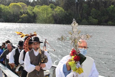 Tradicional Romera del Lanzo da Cruz 2024: Celebracin Transfronteriza entre Galicia y Portugal