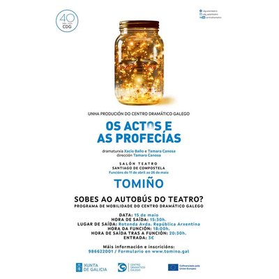 Tomio se suma al recorrido del autobs del teatro: una oportunidad cultural gratuita