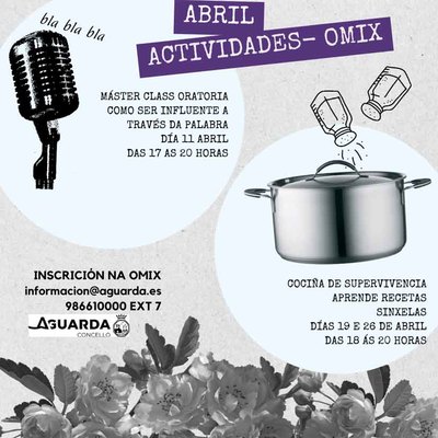 Llega abril y con l, actividades de la OMIX en A Guarda