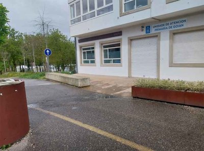 Os Socialistas de Tomio solicitan a adecuacin do entorno do Consultorio de Goin