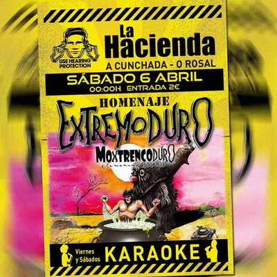 No te pierdas el tributo a Extremoduro con Moxtrencoduro en Sala La Hacienda de O Rosal!