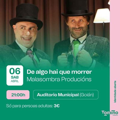 Tomio se prepara para un espectculo cmico sin igual de Malasombra Producciones