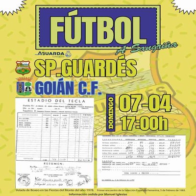 El Sporting Guards se enfrenta este domingo en A Sangria al Goin C.F.