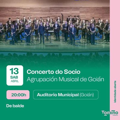 La Agrupacin Musical de Goin celebra su tradicional Concierto del Socio