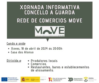 Jornada Informativa del Proyecto -Da Ta Man- en el Rural: Impulso al Comercio Local en A Guarda