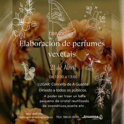 Obradoiro de Perfumes vexetais ser a prxima entrega do ciclo Sostendo o Futuro na Guarda