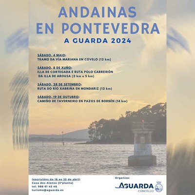 Apertura del Plazo de Inscripcin para las Rutas de Senderismo en Pontevedra de A Guarda 2024