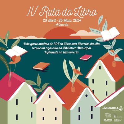 A Guarda celebra el Da del Libro con descuentos en libreras, programacin cultural y la IV Ruta del Libro