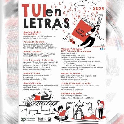 Comienza la XXV Feria del Libro Gallego con presentaciones, cuentacuentos y ms en el Mes de las Letras