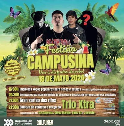 Festia Campusina en Camposanos, A Guarda