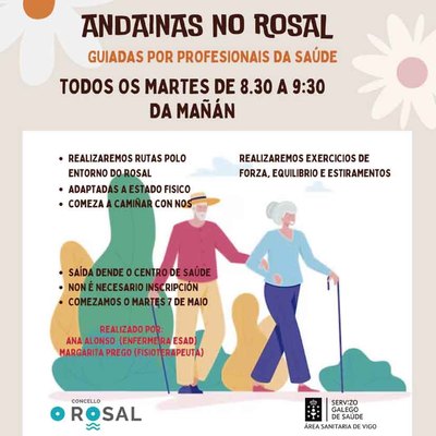 O Rosal promueve la actividad fsica y la salud con caminatas guiadas