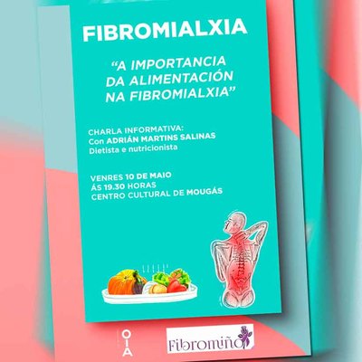 Charla informativa sobre fibromialgia y alimentacin en Mougs este viernes