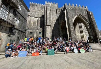 Ms de 200 personas descubren el pasado judo de Tui en un nuevo desafo de Eureka Reto Rural