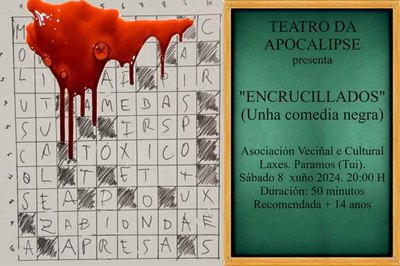 Estreno de la comedia negra -Encrucillados- en Tui