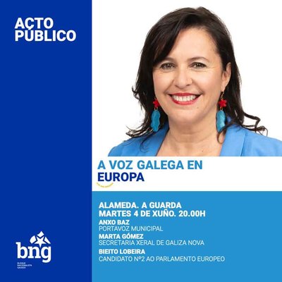 Campaa de las Europeas: Acto Central del BNG en A Guarda