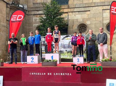  Doble Victoria para el Atletismo Trega de Tomio en Lourenz