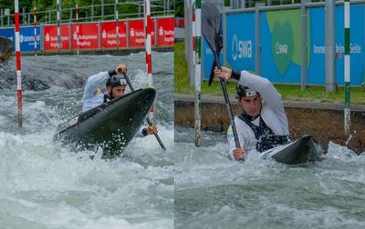 Lus Fernndez y Manu Ochoa Representan a Os Teixugos en la Copa del Mundo de Sllom en Augsburg