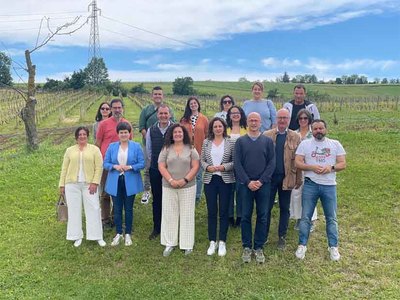 La Delegacin de EuRural y Xeodestino Ra de Vigo intercambia experiencias en Italia